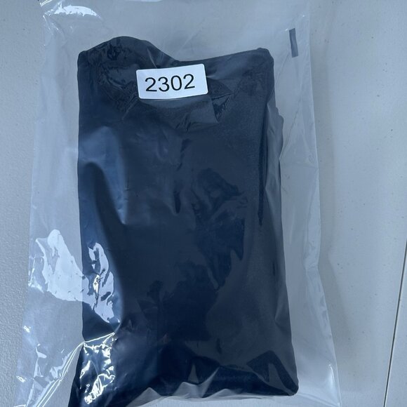 Jones New York Stirrup Pants Size 1X Black Velvet Pull on Vintage - Picture 8 of 8